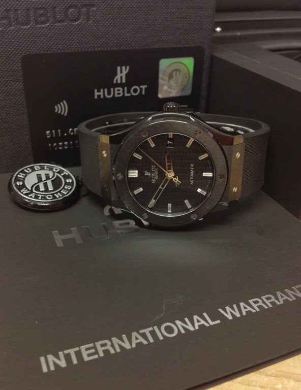 Hublot Fusion Black