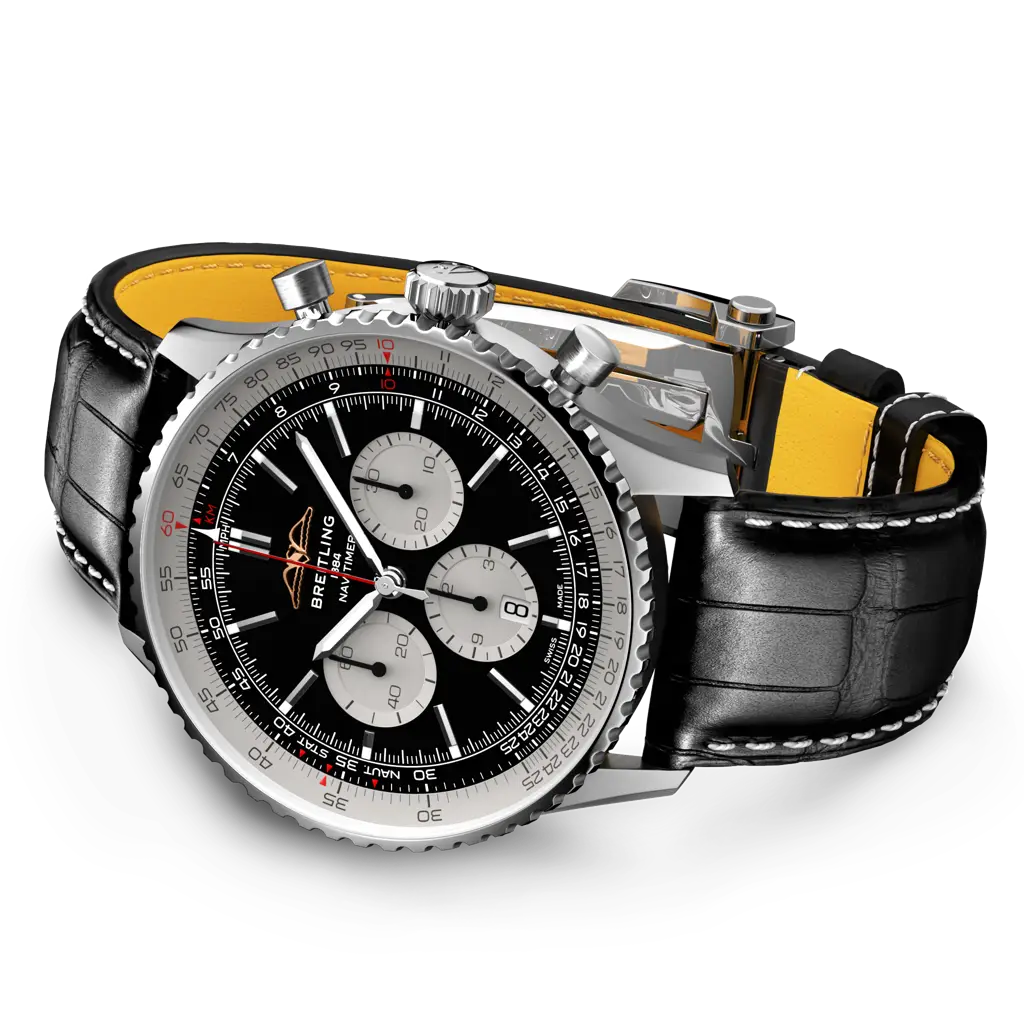 Breitling Navitimer B01 Chronograph 46 Nero/Pelle