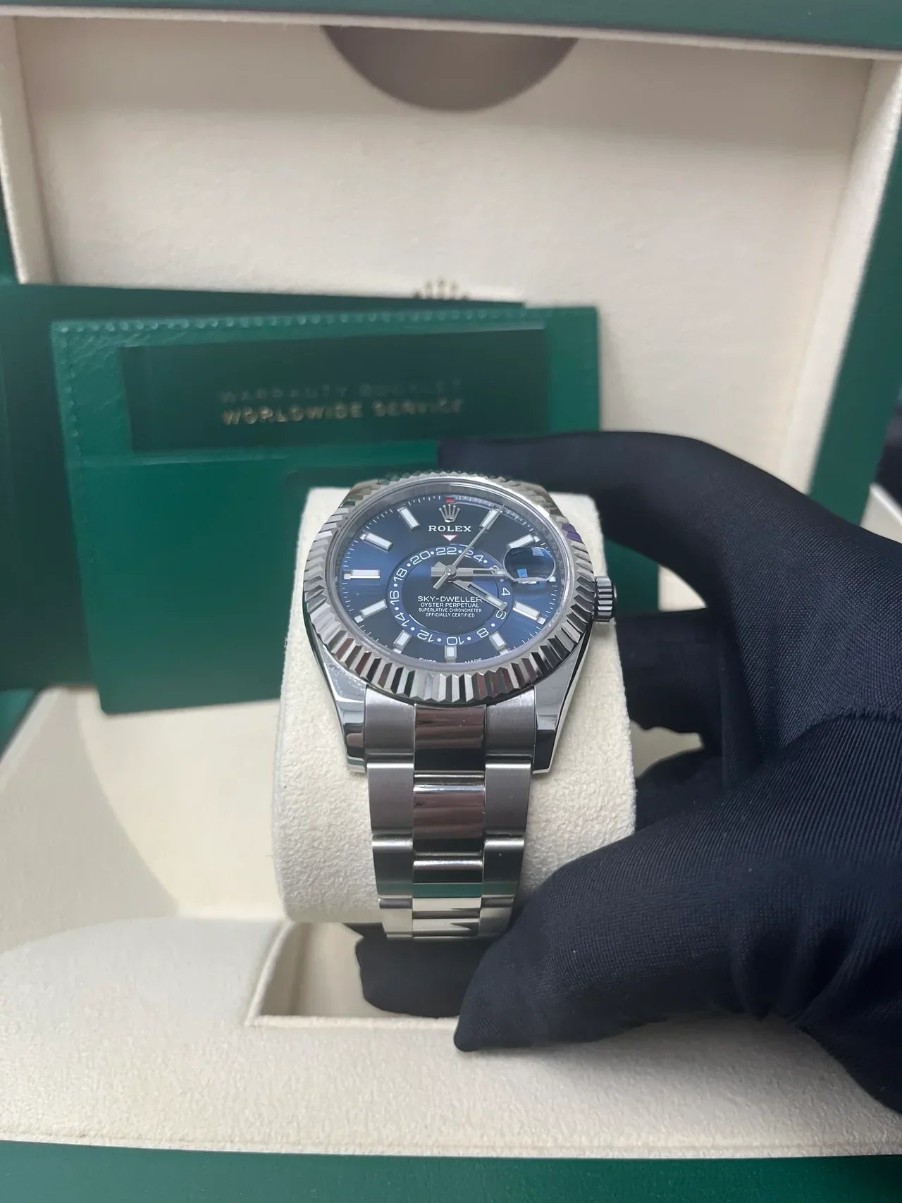 Sky-dweller 42 mm Blu