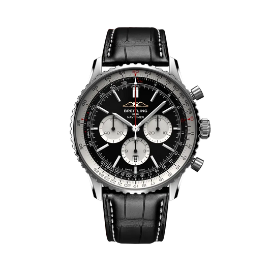 Breitling Navitimer B01 Chronograph 46 Nero/Pelle